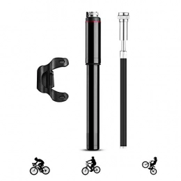 KuaiKeSport Accessories Bike Pumps with Hidden High Pressure Meter, Bicycle Pump 150PSI, Mini Portable Bike Pump Quick & Easy To Use, Football Pump Needles Fits Presta &Schrader Valve, Bicycle Tyre Pump for Mountain MTB