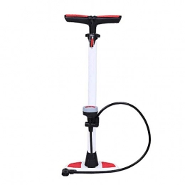 BXU-BG Accessories BXU-BG Bicycle Floor Pump Upright Bicycle Pump With Barometer Is Light And Convenient Easy Pumping (Color : Black, Size : 640mm) (Color : White, Size : 640mm)