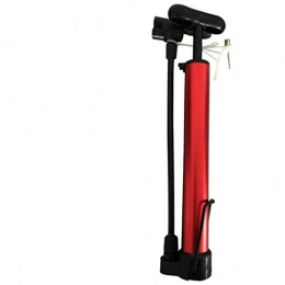 BXU-BG Bike Pump BXU-BG Outdoor sports High Pressure Bicycle Pump, Foot Pumps Floor Pump Tire Pump Portable Tool For Inflating By, Two Sided Valve 120PSI For Mountain Bike Bicycle Electric Car, Red