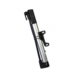 BZLLW Accessories BZLLW Portable Mini Bike Pump Manual Lightweight Bicycle Tyre Pump Aluminum Alloy Mini Bicycle Pump (Color : Silver)