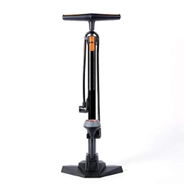 CaoQuanBaiHuoDian Bike Pump CaoQuanBaiHuoDian Practical Bicycle Pump Floor-mounted Bicycle Hand Pump with Precision Pressure Gauge Easy to Use (Color : Black, Size : 500mm)