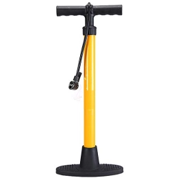 CaoQuanBaiHuoDian Bike Pump CaoQuanBaiHuoDian Practical Bicycle Pump High-pressure Pump Self-propelled Motorcycle Pump Ball Toy Inflatable Tool Convenience (Color : Yellow, Size : 3.8x59cm)