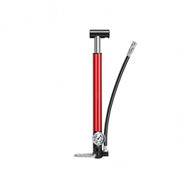 CHENJIA Accessories CHENJIA Portable Mini Bike Pump, with Pressure Gauge and High Pressure 130 PSI Aluminum Alloy Mini Bicycle Pump, 2 Valve ways can be interchanged