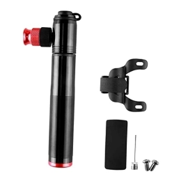chiwanji Bike Pump chiwanji bike pumps Mini Multifunction Bicycle Pump for Tires Accessories Easy Carry Bicycle Pump Handheld Tire Pump for Outdoor Basketball Football, Black