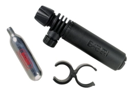 Cicli Bonin Accessories Cicli Bonin Unisex Adult Barbieri Moskito + Co2 Spray Can Pump - Black, One Size