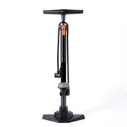  Commuter Bike Pump Floor-Mounted Bicycle Hand Pump with Precision Pressure Gauge Easy to Use (Color : Black Size : 500mm)