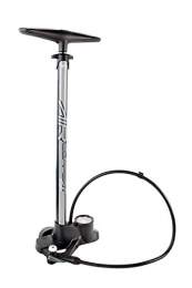 Contec Accessories CONTEC Air Support bicycle stand pump for all valves up to 10 bar 2018, Color:schwarz