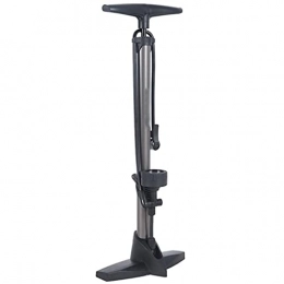 WANBAOAO Bike Pump convenient Floor Pumps Bicycle Vertical Pump, Household Floor Pump With Barometer, Cycling Equipment, Suitable For Presta, Schrader Valve, Accurate Inflation Of The Barometer ( Color : Black , Size :