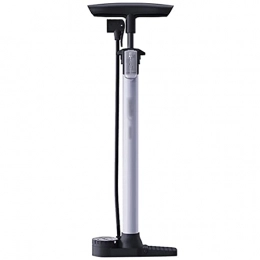 WANBAOAO Bike Pump convenient Floor Pumps Bike Tire Pump Bicycle Pump, Tire Pressure Gauge With Pointer, Basketball Floor Pump With Hose, Cycling Equipment, Suitable For Presta, Schrader Valve ( Color : Silver , Size :