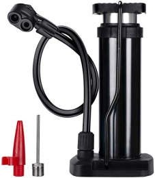 Customart Bike Pump, Foot Activated Bike Foot Pump, Portable Bike Pump, Compatible with Presta and Schrader valves.