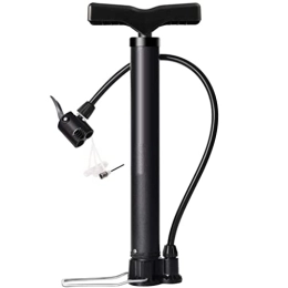 Outdoor Recreation Bike Pump Cycling Bicycle Pump Portable Mini High Pressure Pump Basketball Toy Inflatable Tube Outdoor Inflatable Supplies (Color : Black, Size : 32cm)