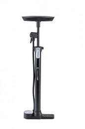 Dansi Bike Pump DANSI Unisex – Adult's Standluftpumpe, Verschiedene Modelle, Adaptern, Passend für Alle Gängigen Ventile, mit Manometer Floor air Pump with Folding Foot and Pressure Gauge, Black, Standard Size