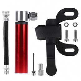 DHTOMC Accessories DHTOMC Bike Pump Mini 120PSI Manually Air Pump Waterproof AV / FV Valve Pump Portable Bike Pump For Road Mountain Bikes Motorcycle (Size:Onesize; Color:Red)