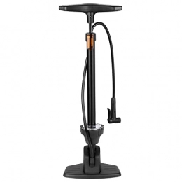 DONTZ Accessories DONTZ Bike Air Pump, Detachable Bicycle Floor Pump 230PSI Bike Air Pump with Gauge Presta & Schrader Valves Tire Tube Inflator with Multifunction Ball Needle Bike Tire Pump Cycling Air Inflator