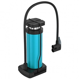 DXIUMZHP Accessories DXIUMZHP Floor Pumps Portable Bike Floor Pump Bicycle Foot Pedal Type Air Pump, Stable And Portable Car Air Pump, Suitable For Presta, Schrader Valve (Color : Blue, Size : 17 * 8 * 7cm)