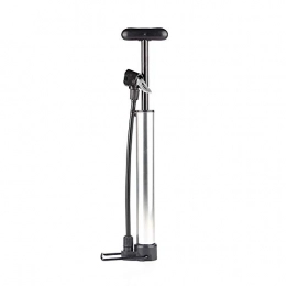 ERTYP Bike Pump ERTYP Bike Pump Mini Bike Pump 120 PSI High Pressure Capacity Includes Mount Kit Bicycle Tire Pump for Road, Mountain Bikes (Color : Silver, Size : 31cm)