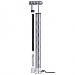 F Fityle Bike Pump F Fityle Portable Pump with Pressure Gauge Double Valve Floor Pumps Inflator for Football