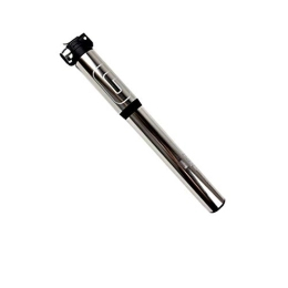 FGGTMO Accessories FGGTMO Bike Pump Mini, Portable Bike Pump Bike Tire Pump Universal, Super Fast Tyre Inflation, for Bike, Ball, Float, Best for Road, Mountain, Touring (Color : Silver)