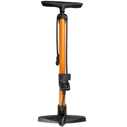 FGGTMO Bike Pump FGGTMO Bike Pump, Super Fast Tyre Inflation, High Pressure Bicycle Pump with Stabilizing Foot Peg and Pressure Gauge, Perfect for Mountain, Bike, Ball (Color : Yellow)
