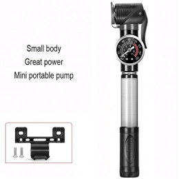 FHGH Accessories FHGH Mini Bike Pump, Mini Bicycle Pump Portable Bicycle Pump Bicycle Battery Car Mini Car Small Household Electric High Pressure Portable Gas Pipe Basketball Inflatable Tube