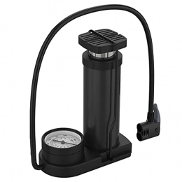  Accessories Floor Pumps Bike Tire Pump Bicycle Foot Pedal Type Air Pump, Stable And Portable Mini Air Pump, With Pressure Gauge