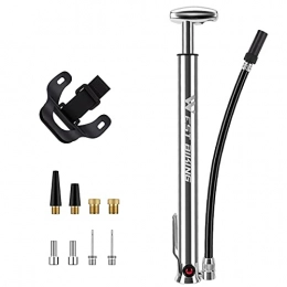 Gindoly Accessories Gindoly Mini Bicycle Pump Set Air Pump for Schrader / Dunlop / Presta Frame Pump 160 PSI for Mountain Bikes, Road Bikes, Hybrid Bikes, MTB, Children's Bicycle