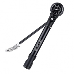 Kadacha Accessories GIYO Bicycle Tyre / Shock Absorber Pump MTB-300psi High Pressure for Damper & Suspension Fork Mini Hand Bicycle Pump Portable Includes Presta and Schrader Valve Adapter