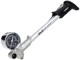 GIYO Bike Pump GIYO High Pressure Shock Pump, (300 PSI Max) Fork & Rear Suspension, Lever Lock on Nozzle No Air Loss (Siber)