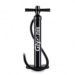 Glymnis Accessories SUP Hand Pump with Pressure Guage Inflate for Stand Up Paddle Boards & Kayak