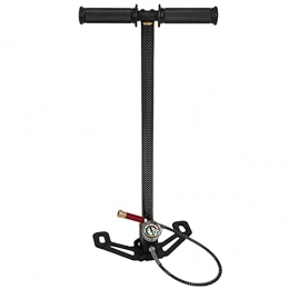 GOTOTOP Bike Pump GOTOTOP 3‑Stage Folding Hand Pump, 0-30mpa Three Types Of Adapters High Pressure Hand Pump for Bike