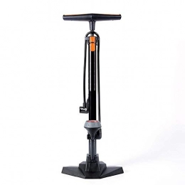 HAOSHUAI Accessories HAOSHUAI Bike Pump Floor-mounted Bike Hand Pump With Precision Pressure Gauge For Easy Carrying Bicycle Tire Pump (Color : Black, Size : 500mm) (Color : Black, Size : 500mm)
