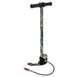 Gedourain Bike Pump High Pressure Air Pump, Non‑slip Air Filling Stirrup Pump Easy To Use for Oil and air filter