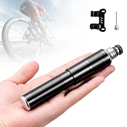 HIMABeauty Accessories HIMABeauty Frame Mount Mini Bike Pump, Aluminum Alloy Bicycle Air Pump with Compatible Universal Presta And Schrader Valve for Balloon Swim Rings Basketball