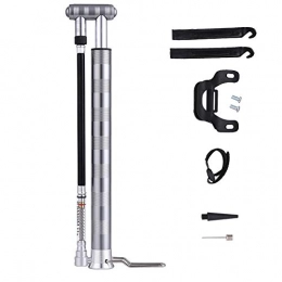 HKYMBM Accessories HKYMBM Bike Pump, Compatible with Presta And Schrader 160 PSI High Pressure with Barometer Bicycle Air Pump