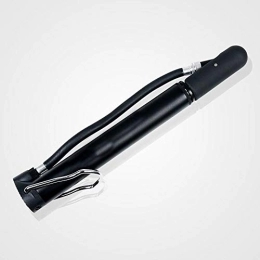 HLVU Accessories HLVU Bicycle pump Bike Pump Includes Mount Kit Mini Bicycle Air Tire Pump Suitable to Mountain Other Road Bike Floor Pump Bicycle Accessories (Color : Black, Size : 24.5cm)