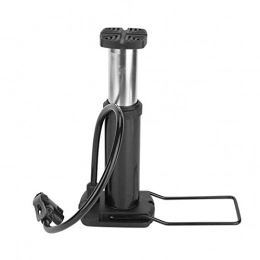 HUACHEN-CHAO Accessories HUACHEN-CHAO cycling accessories Aluminum Alloy Bike Pump Mini Bike Floor Pump Foot Activated Bicycle Air Pump Valve MTB Mountain Bike Pump Used for bicycle repair (Color : Black)