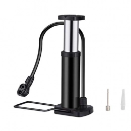 HUACHEN-CHAO Accessories HUACHEN-CHAO cycling accessories Bike Pump Mini Bike Floor Pump Foot Activated Bicycle Air Pump and Aluminum Alloy Portable Mountain Bike Tire Used for bicycle repair (Color : Black)