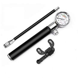 HUACHEN-CHAO Accessories HUACHEN-CHAO cycling accessories Mini Bicycle Pump With Pressure Gauge 210 PSI Portable Hand Cycling Pump Presta and Schrader Ball Road MTB Tire Bike Pump Used for bicycle repair (Color : B)