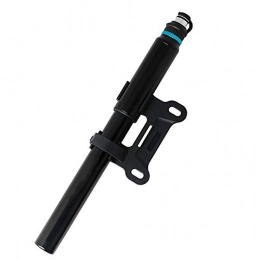 Huangjiahao Bike Pump Huangjiahao Bicycle Pump Bike Portable Mini Inflator Hand Pump With Frame Mount And Tire Repair Kit for Road, Mountain and BMX Bikes (Color : Black, Size : 245mm)