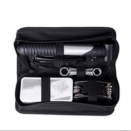 Huangjiahao Accessories Huangjiahao Bicycle Pump Bike Tyre Repair Kit, Bicycle Tool Kit Including Universal Mini Bike Pump And Portable Storage Bike Bag For Puncture Issue & Bicycle Repair for Road, Mountain and BMX Bikes