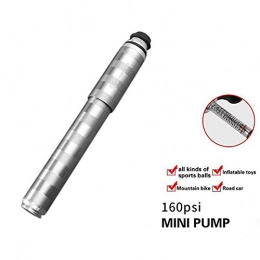 Huanxin Accessories Huanxin Bike Pump-Mini Bicycle Pump with Gauge, High Pressure 160PSI, Road Bicycle Tire Pump-Fits Presta&Schrader-Mountain And BMX