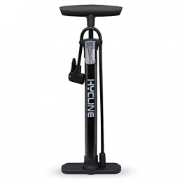 Hycline Bike Pump Hycline Bike Pump, Portable Floor Bicycle Tire Pump, 150 PSI High Pressure with Presta and Schrader Valve for Road Mountain Commuter Bike Tire, Ball, Air Cushion