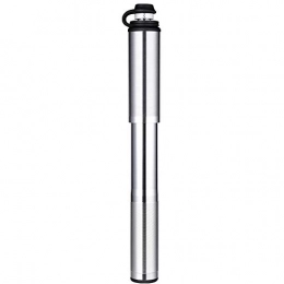 InChengGouFouX Accessories inChengGouFouX Convenience Mini Aluminum Alloy Bicycle Pump Hand Push Portable Toy Basketball Football Inflator Exquisite Bicycle Pump (Color : Silver, Size : 21.3x2.5cm)