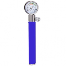 InChengGouFouX Accessories inChengGouFouX Convenience Portable Household Bicycle and Motorcycle High Pressure Pump Aluminum Alloy Pump Exquisite Bicycle Pump (Color : Blue, Size : 19.5x2.1cm)