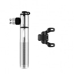 HanPaint Accessories Inflator Hand Pump For Bike Combo Bicycle Pumps Mini Portable Bike Pump Valve Adapter Ball Air Inflator Cycling Bicycle Pump Bicycle Pump Silvery