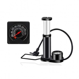JIAAN Bike Pump JIAAN Bike Pump, Portable Mini Tire Pump Foot Activated Pump Tyre Inflator With Pressure Gauge Inflation Needle And Inflatable Device Valve Compatible Universal Presta And Schrader Valve
