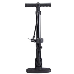 JOMSK Accessories JOMSK Bicycle Hand Floor Pump High Pressure Pump Bicycle Electric Car Air Pump Basketball Toy Ball Air Pump (Color : Black, Size : 60cm)