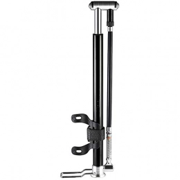 JOMSK Accessories JOMSK Bicycle Hand Floor Pump High Pressure Pump Mini Portable Small Pump Bicycle Basketball Inflatable Tube (Color : Black, Size : 32x2cm)