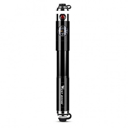 JOND Bike Pump JOND Mini air pump with air pressure gauge, portable air pump, hand-held 160PSI air pump, A / V and F / V universal, with hose and bracket, suitable for bicycle football basketball