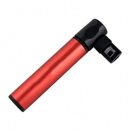 KDKDA Accessories KDKDA Bike Tool Mini Bike Pump Portable Aluminum Alloy Reliable Compact and Light Bicycle Tire Pump for Road Mountain and Bikes Ball Inflator (Color : Red)